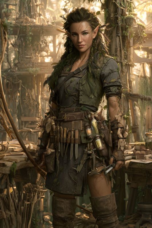 Trainer: Wood Elf, Woman 7