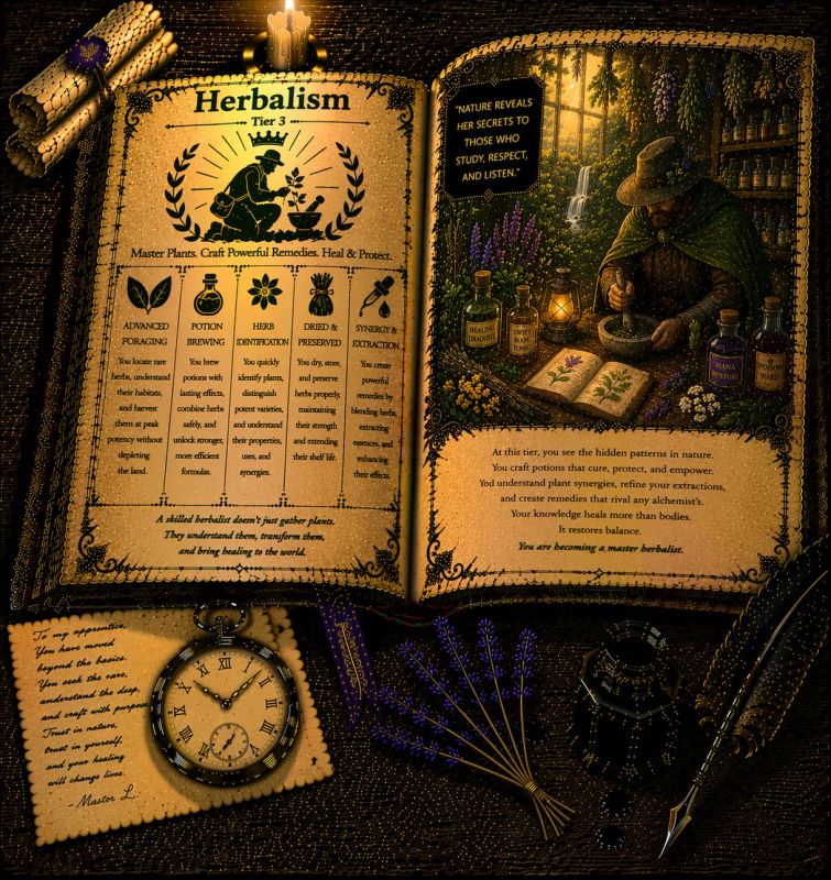 Skill Book: Herbalism - Tier 3