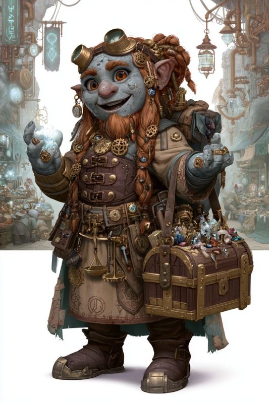 Merchant: Rock Gnome, Woman 2