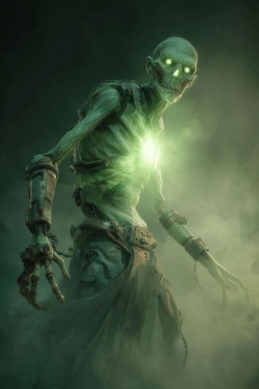 Necromechanical Golem - Prototype of Binding 1