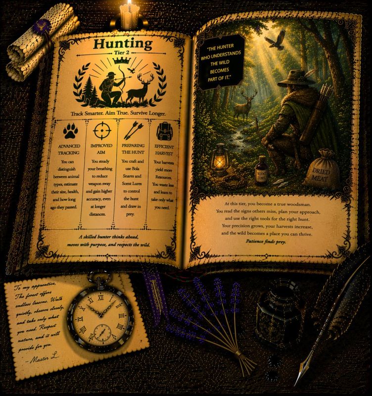 Skill Book: Hunting - Tier 2
