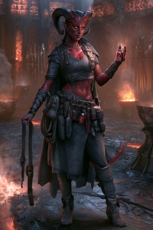 Trainer: Demonfolk, Woman 6