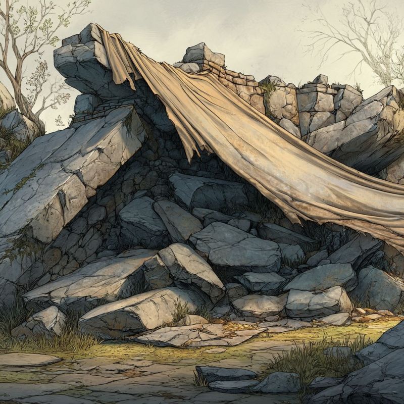 Rubble, Cloth, Large