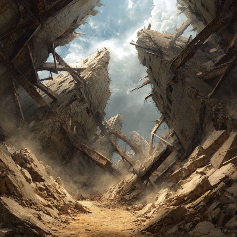 Rubble, Steel, Huge 4