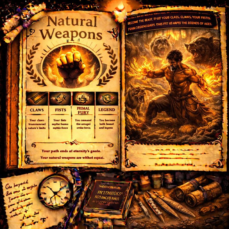 Skill Book: Natural Weapons - Tier 4