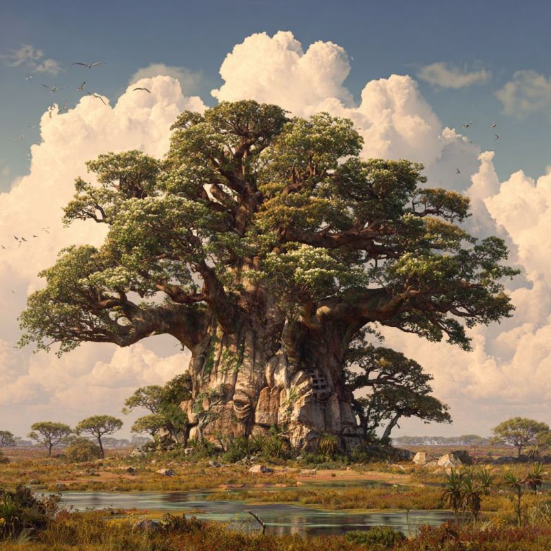 Baobab Tree, Gargantuan