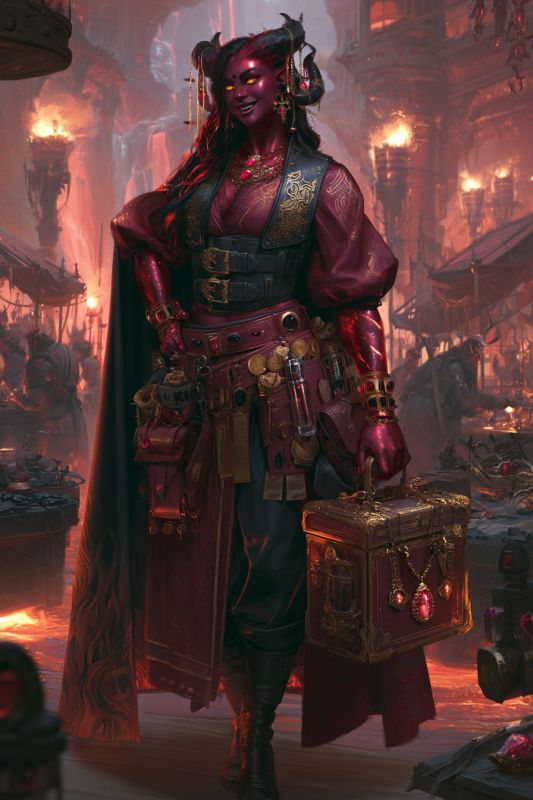 Merchant: Demonfolk, Woman 3