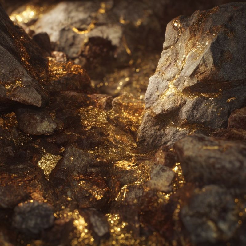 Rubble, Gold, Large 2