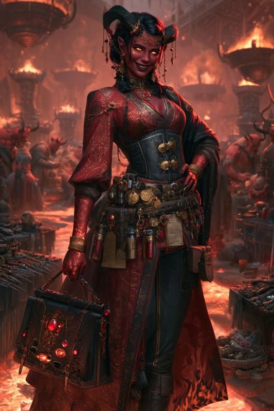 Merchant: Demonfolk, Woman