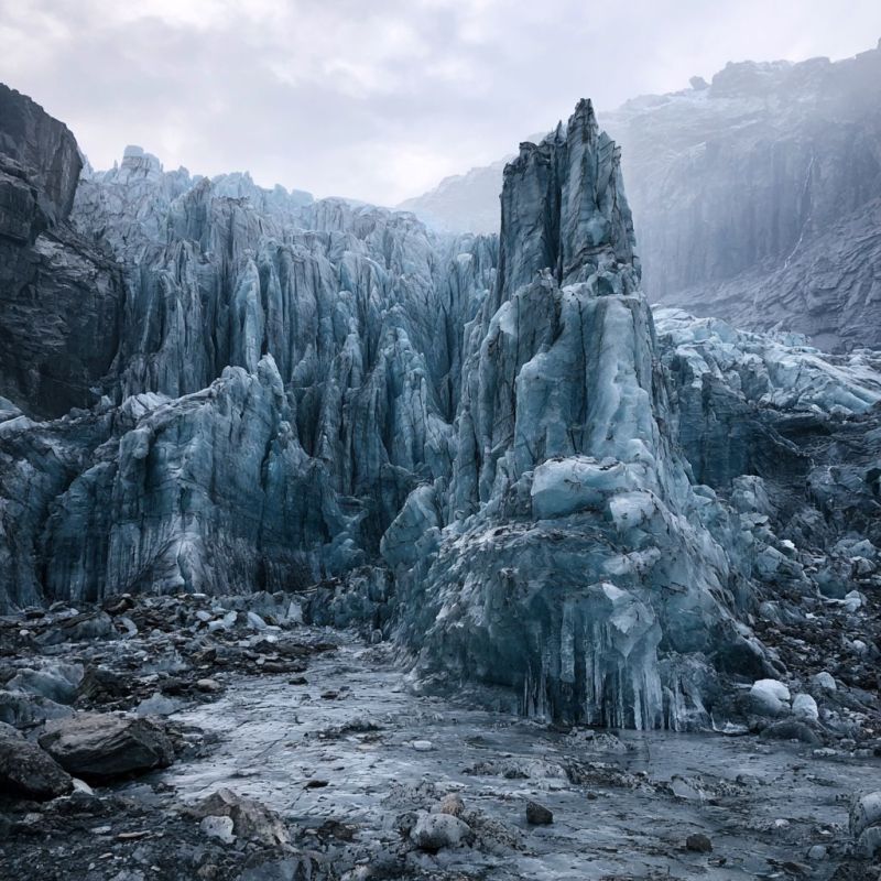 Glacier, Medium