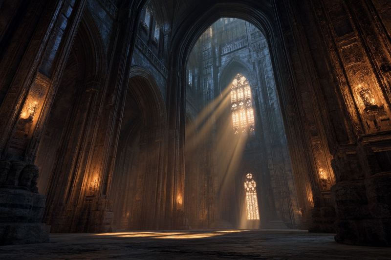 Window, Outdoors, Colossal, Wide