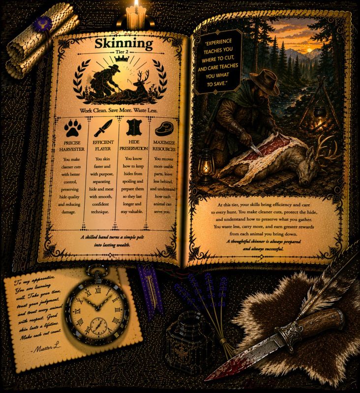 Skill Book: Skinning - Tier 2