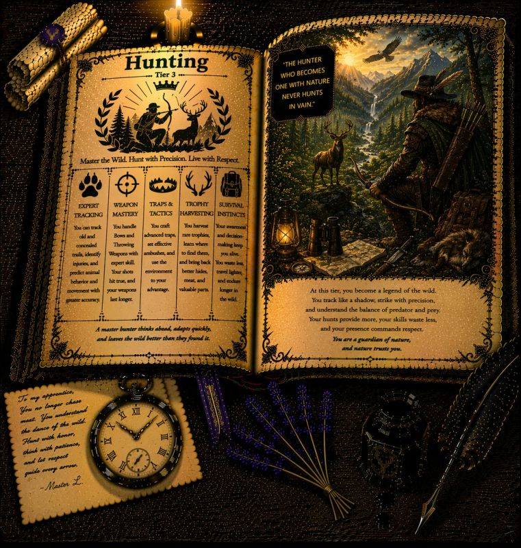 Skill Book: Hunting - Tier 3