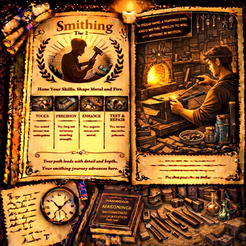 Skill Book: Smithing - Tier 2