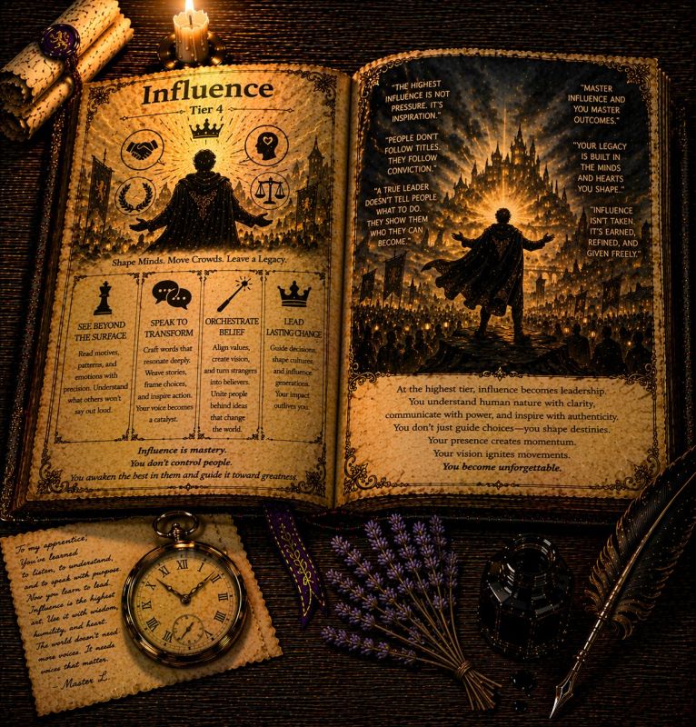 Skill Book: Influence - Tier 4