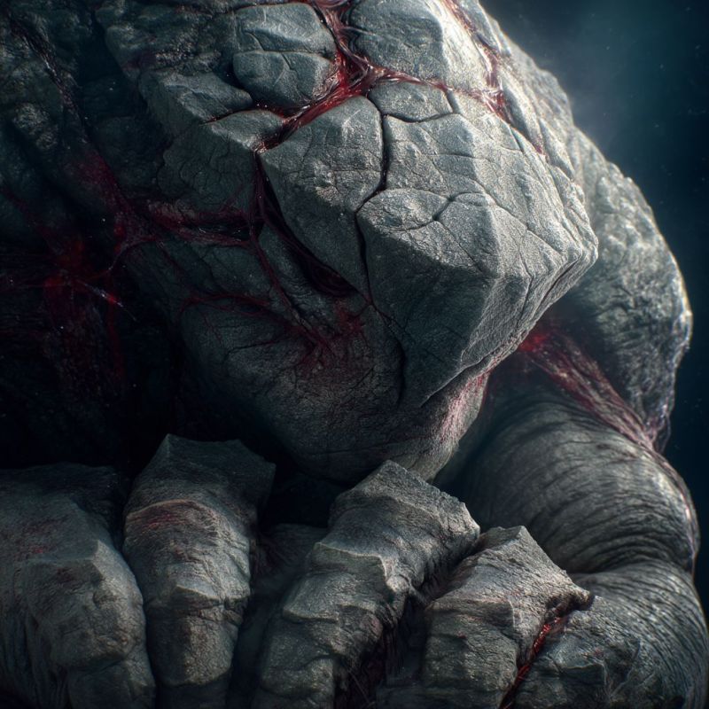 Rubble, Flesh, Large 2