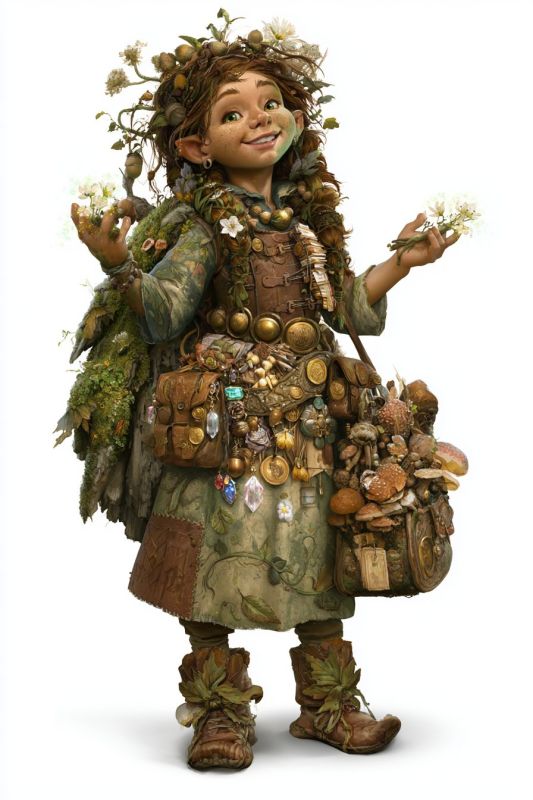 Merchant: Forest Gnome, Woman 3