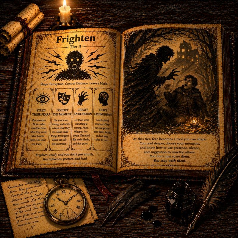 Skill Book: Frighten - Tier 3