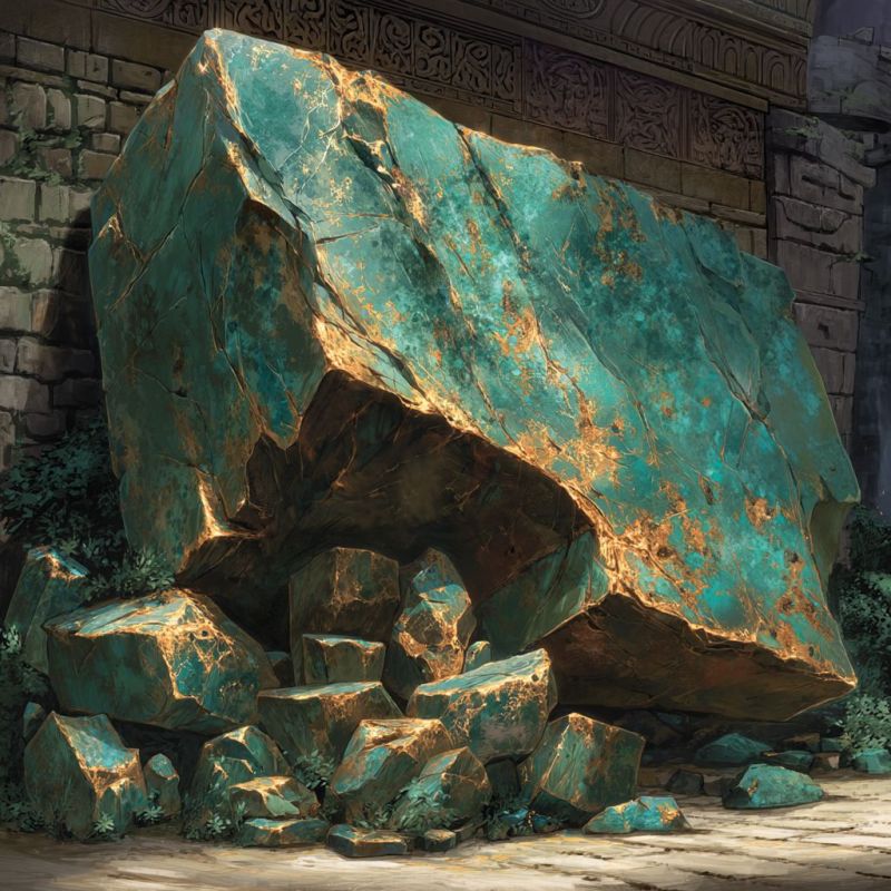 Rubble, Bronze, Large 4