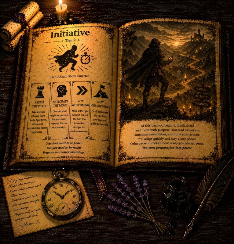 Skill Book: Initiative - Tier 2