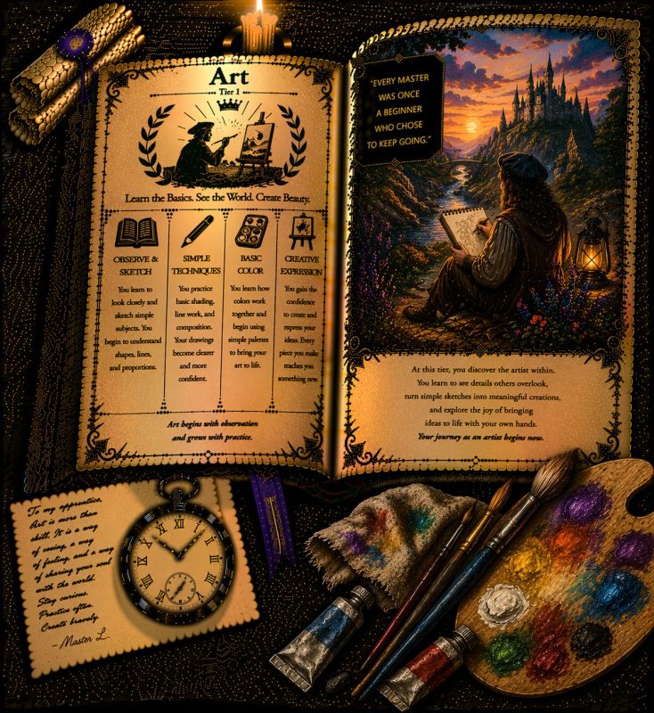 Skill Book: Art - Tier 1