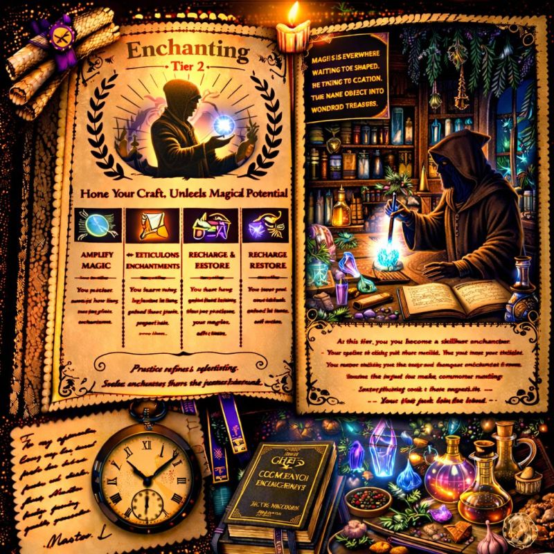 Skill Book: Enchanting - Tier 2