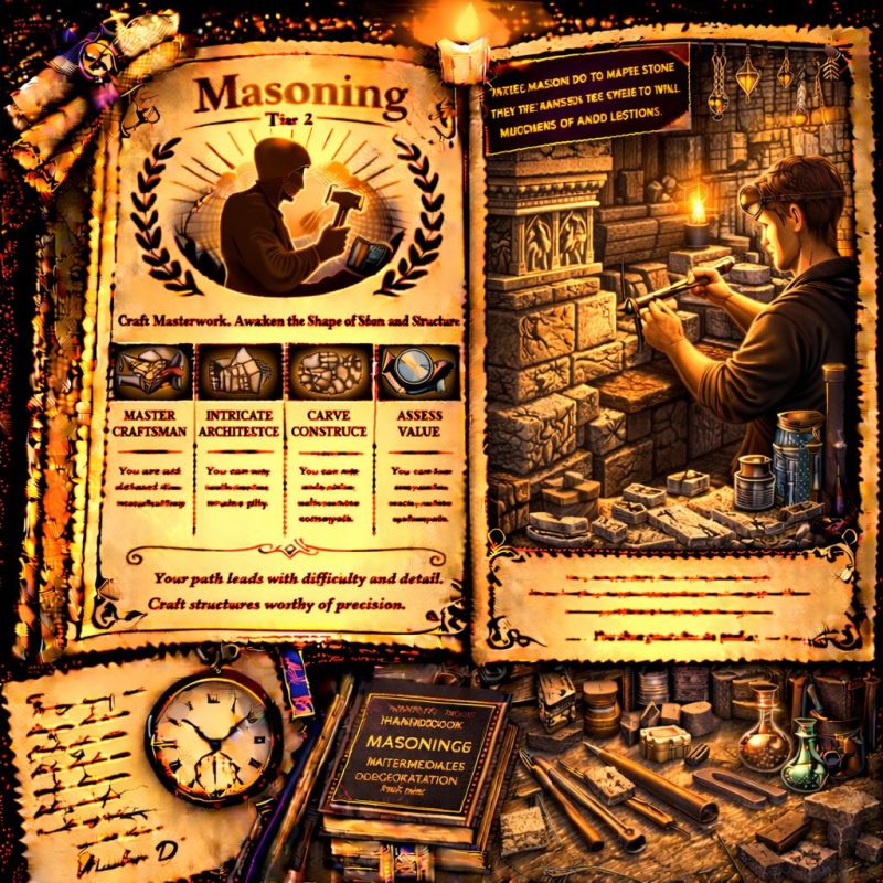 Skill Book: Masoning - Tier 3
