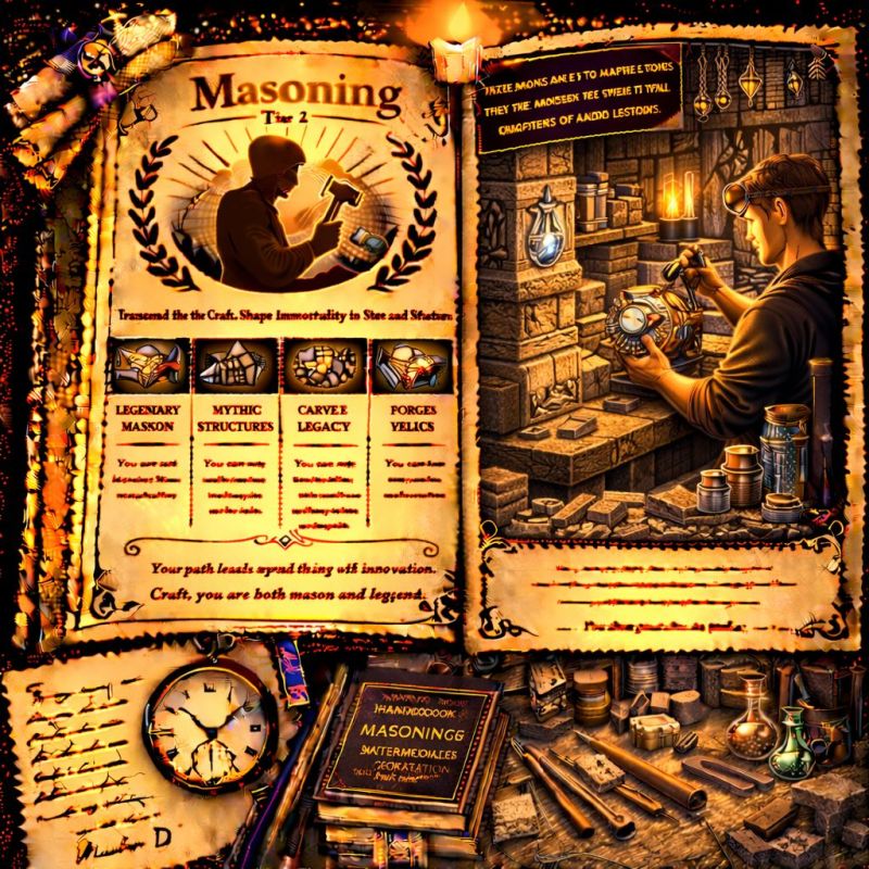 Skill Book: Masoning - Tier 4