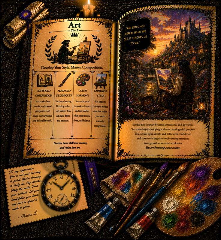 Skill Book: Art - Tier 2