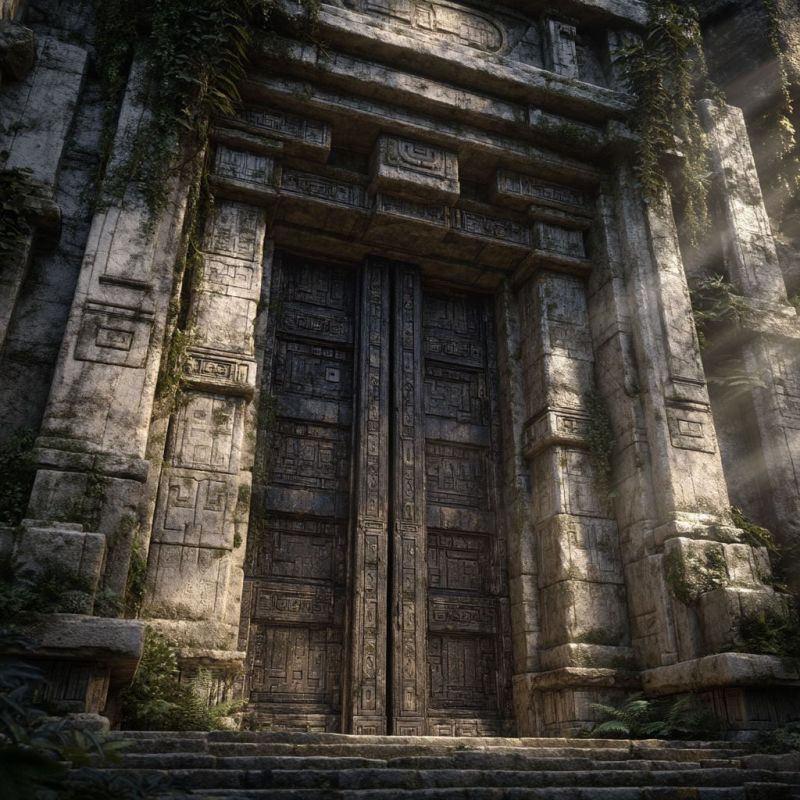 Door, Huge, Stone 2