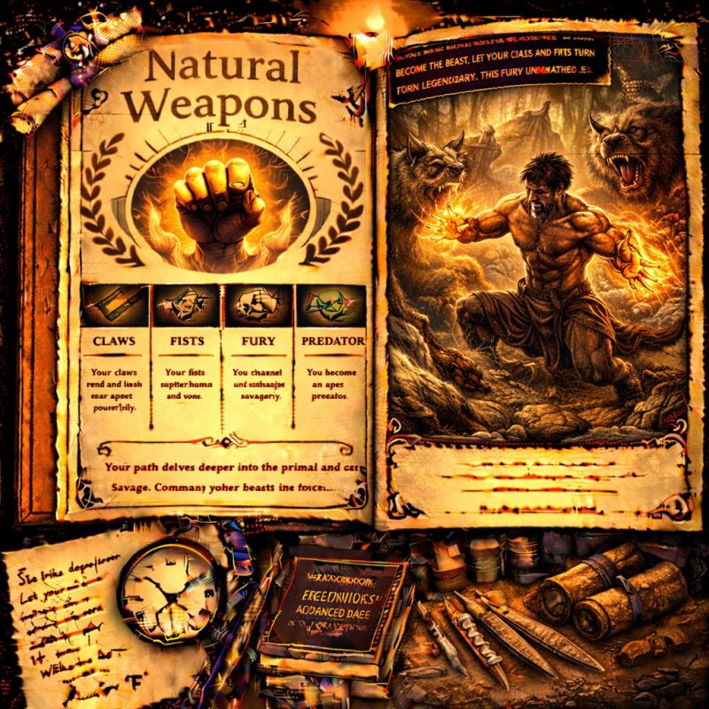 Skill Book: Natural Weapons - Tier 3
