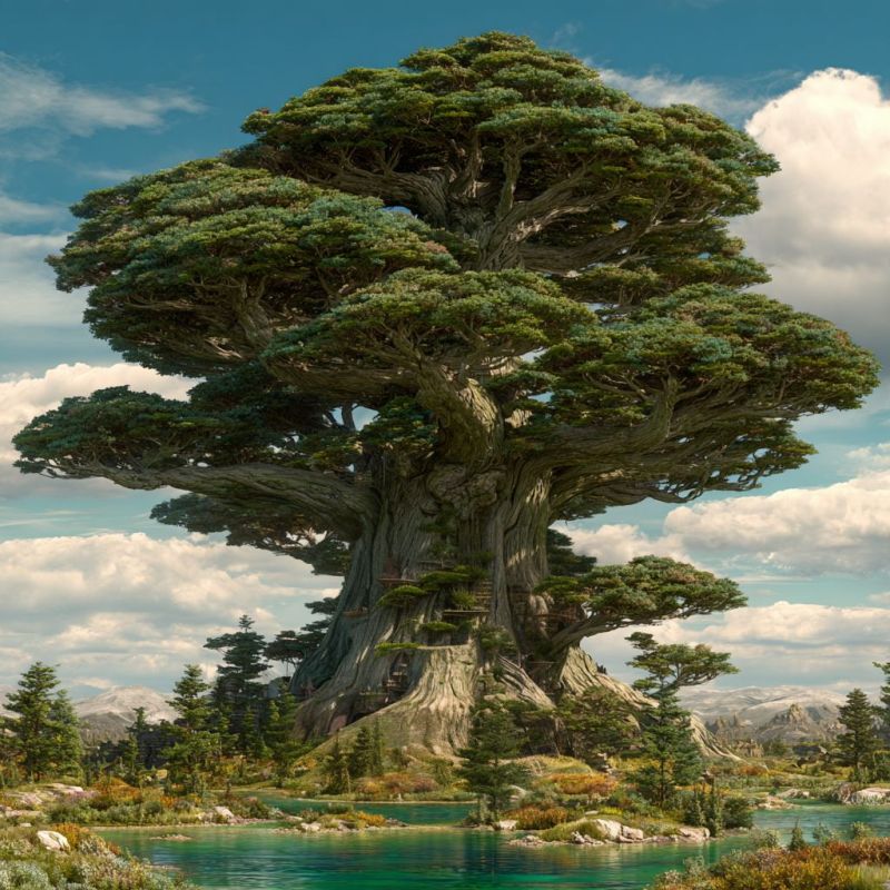 Cedar Tree, Colossal