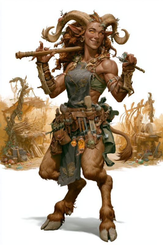 Trainer: Satyr, Woman 4