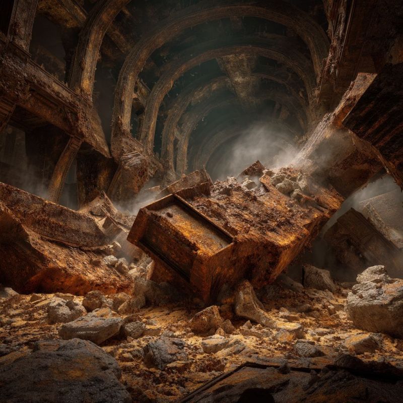 Rubble, Iron, Colossal 3