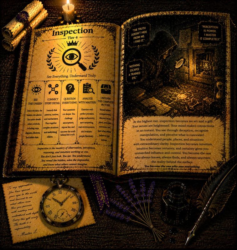 Skill Book: Inspection - Tier 4