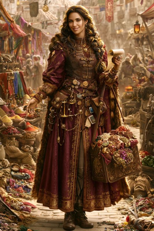 Merchant: Human, Woman 5