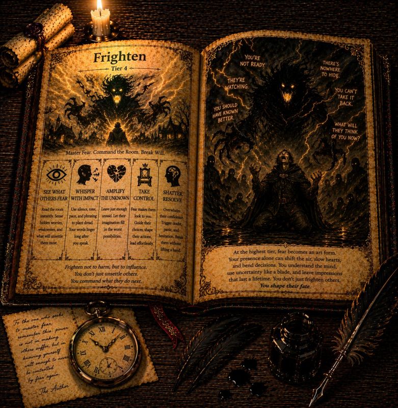 Skill Book: Frighten - Tier 4