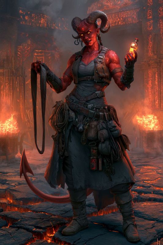 Trainer: Demonfolk, Woman 7