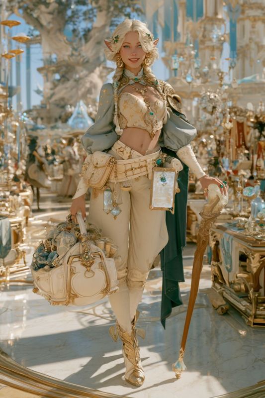 Merchant: High Elf, Woman 7