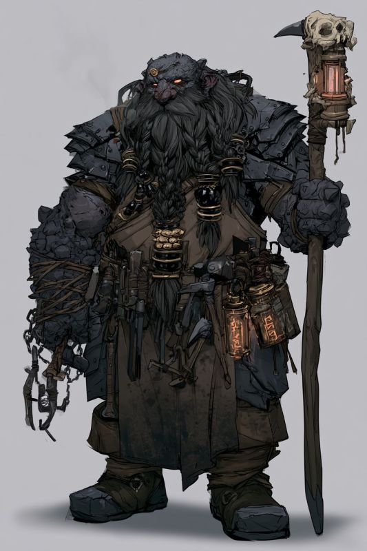 Merchant: Dark Dwarf, Man 4
