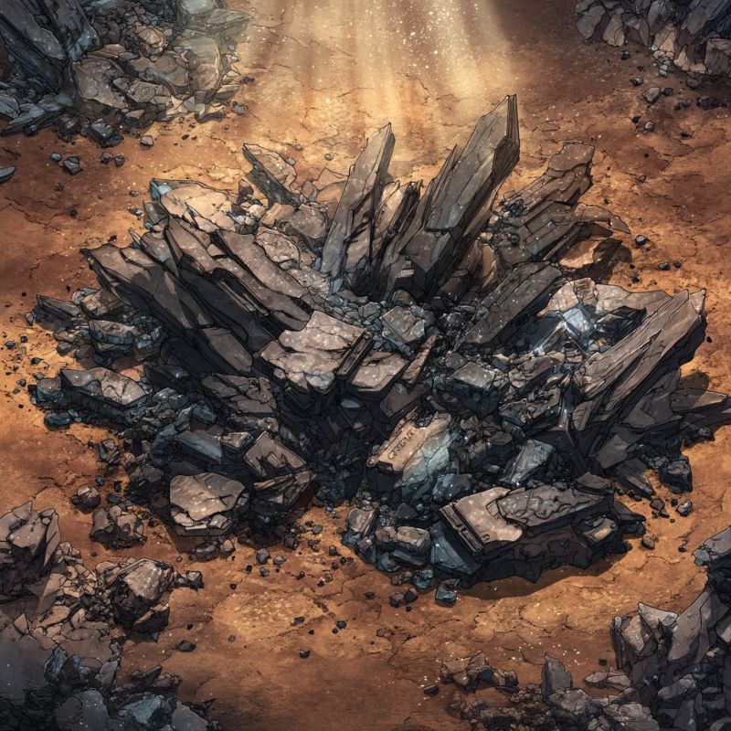 Rubble, Titanium, Large 2