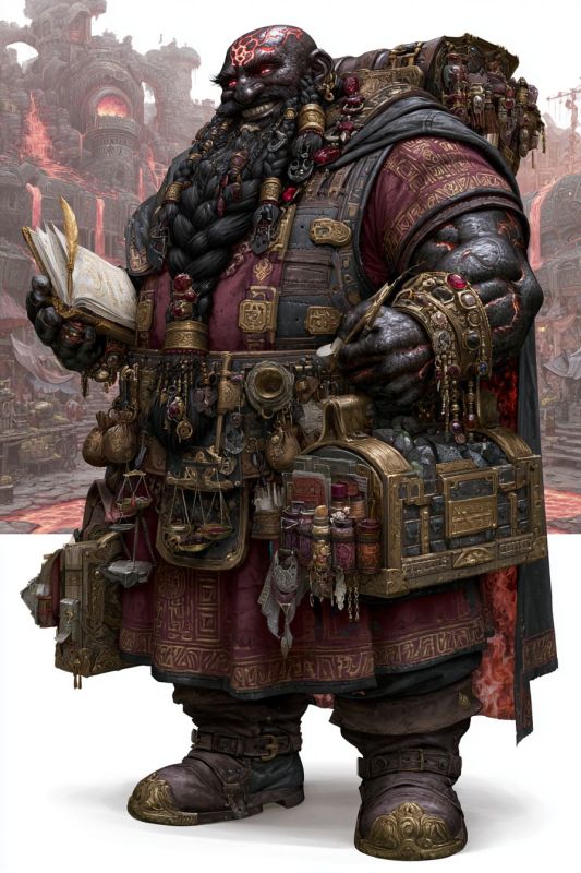Merchant: Dark Dwarf, Man 9