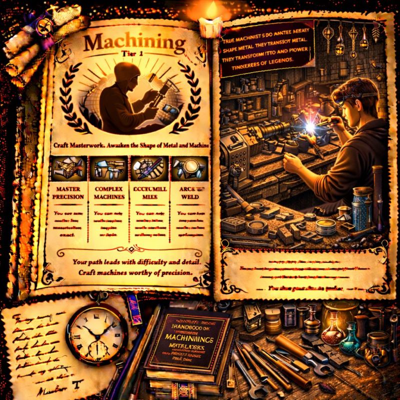 Skill Book: Machining - Tier 3