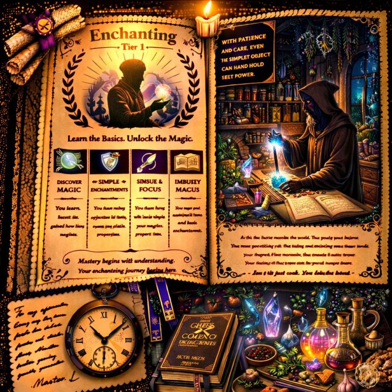 Skill Book: Enchanting - Tier 1