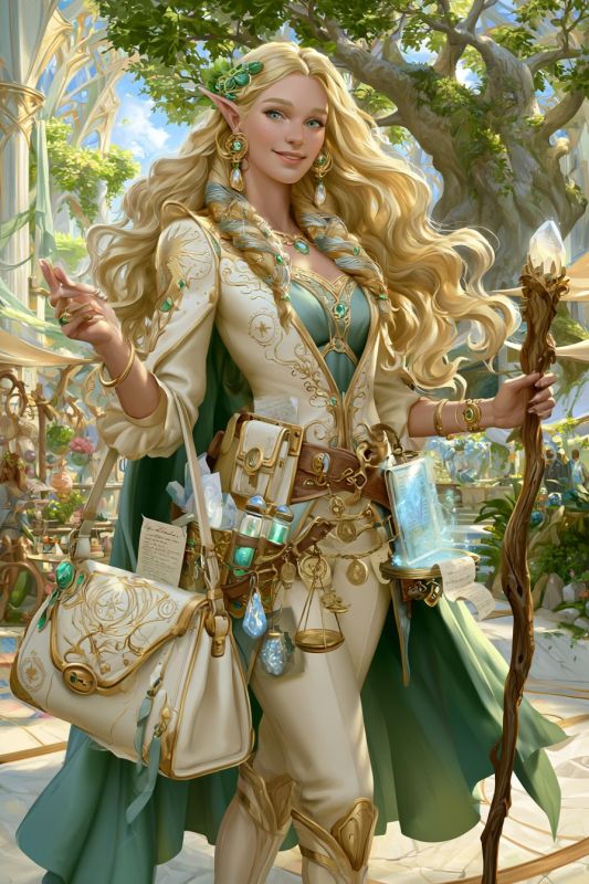 Merchant: High Elf, Woman 8