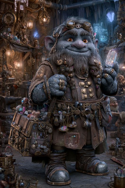 Merchant: Rock Gnome, Man
