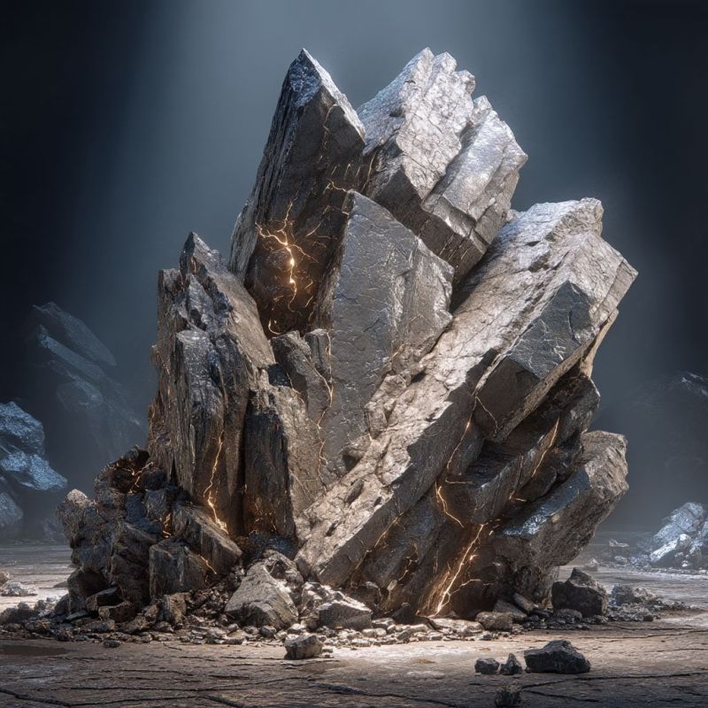 Rubble, Silver, Colossal 3