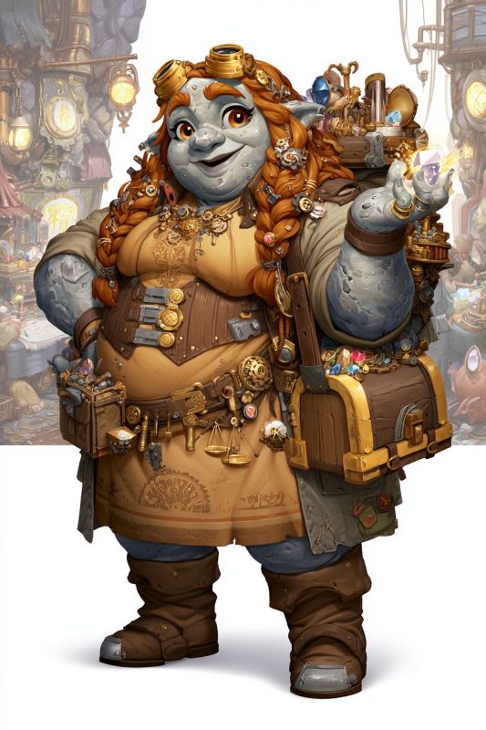 Merchant: Rock Gnome, Woman