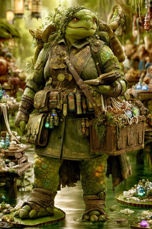 Merchant: Turtlefolk, Woman 3