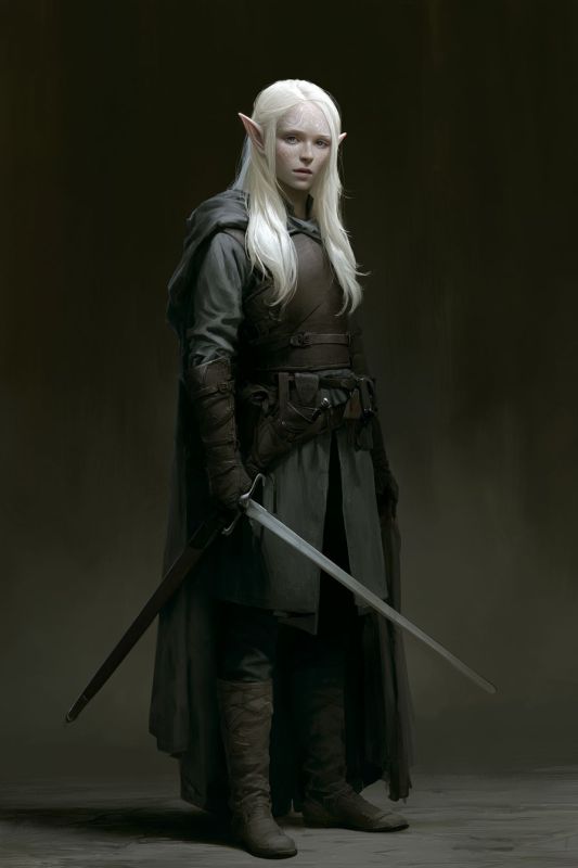 Trainer: Dark Elf, Woman 1